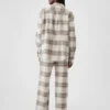Flanellen pyjamaset