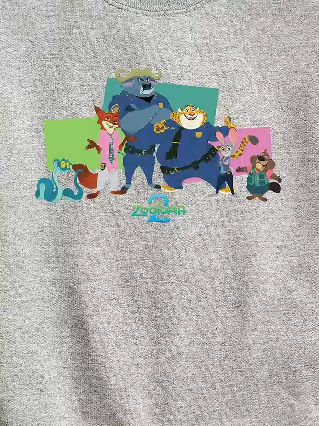 Fleece-trui met Disney Zootopia-figuren voor peuters