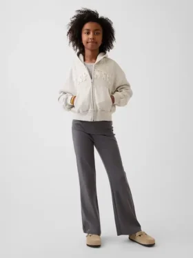 Fold-over flare-legging voor kinderen