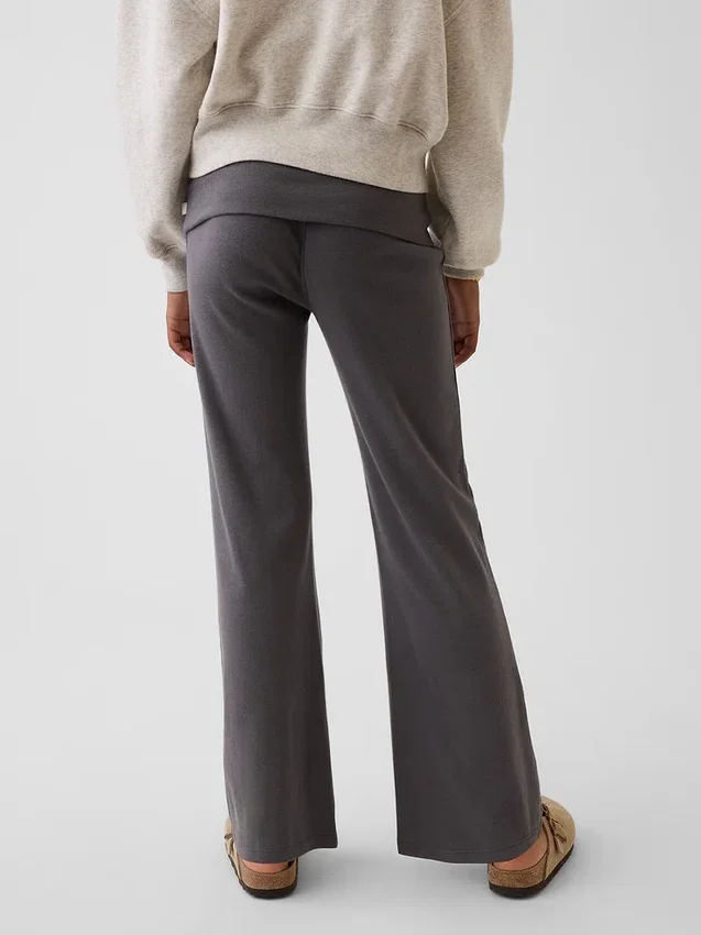 Fold-over flare-legging voor kinderen