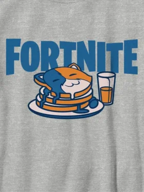 Fortnite Pancakes-T-shirt met print voor kinderen
