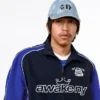 Gap × Awake Ny baseballpet van denim met stippen