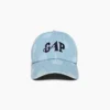 Gap × Awake Ny baseballpet van denim met stippen