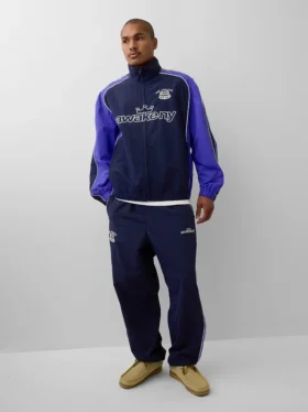 GAP × Awake Ny gerecycled oversized trainingsjack