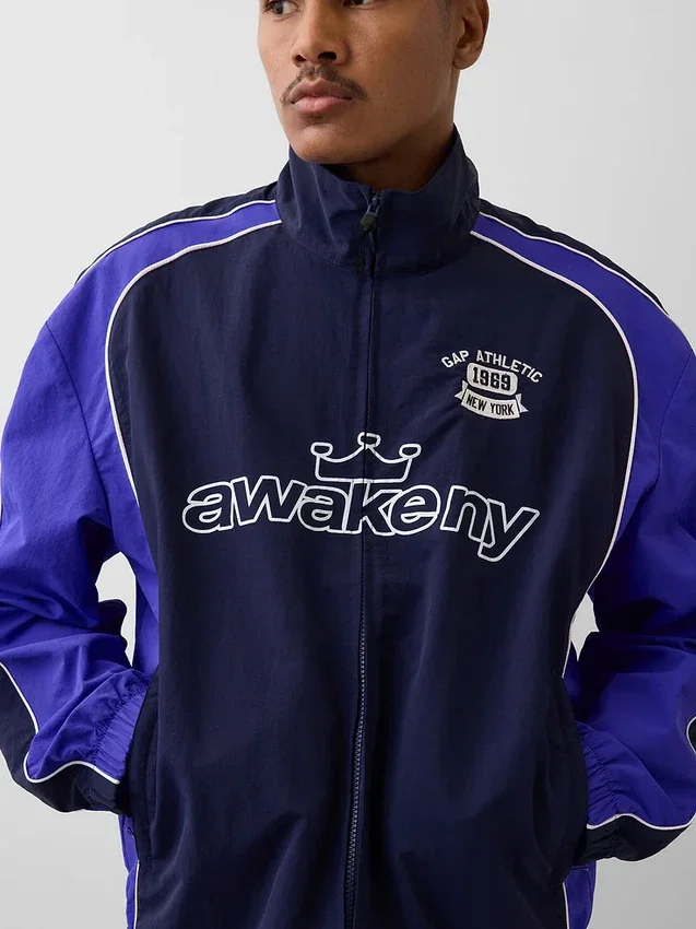 GAP × Awake Ny gerecycled oversized trainingsjack