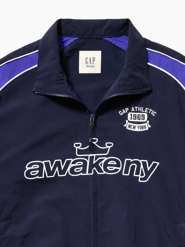GAP × Awake Ny gerecycled oversized trainingsjack
