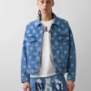 GAP × Awake NY oversized denimjasje met stippenmotief