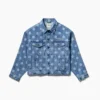 GAP × Awake NY oversized denimjasje met stippenmotief