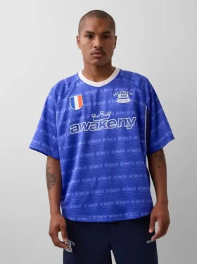GAP × Awake Ny oversized jersey met logo