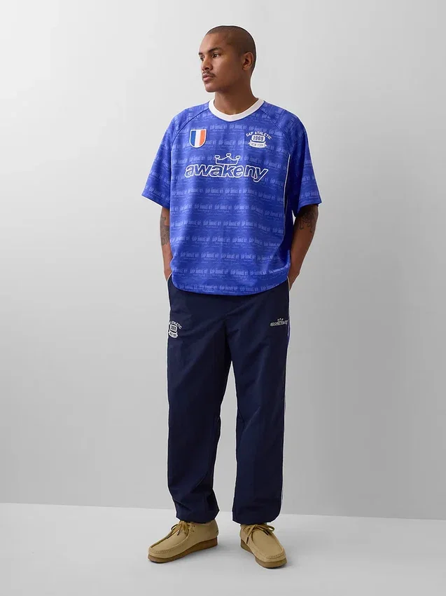 GAP × Awake Ny oversized jersey met logo