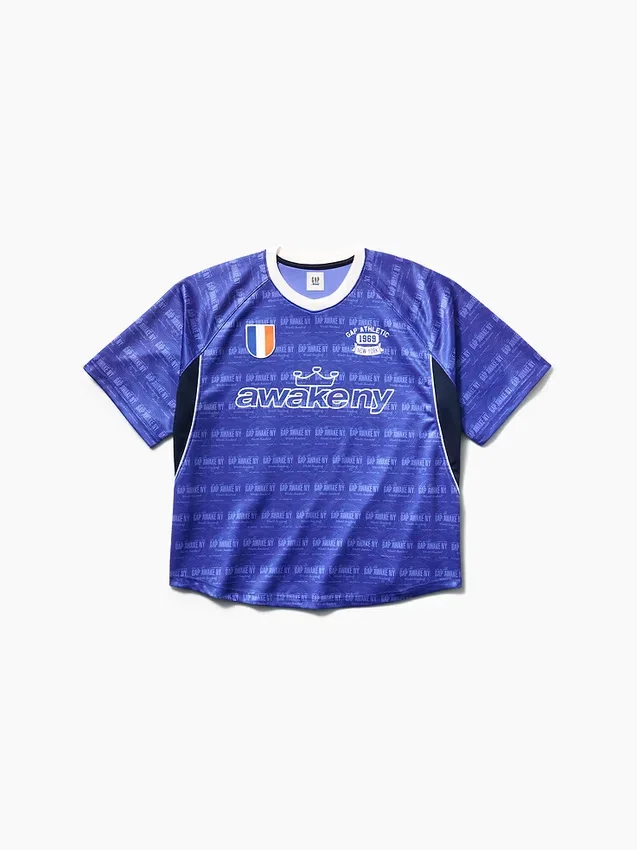 GAP × Awake Ny oversized jersey met logo