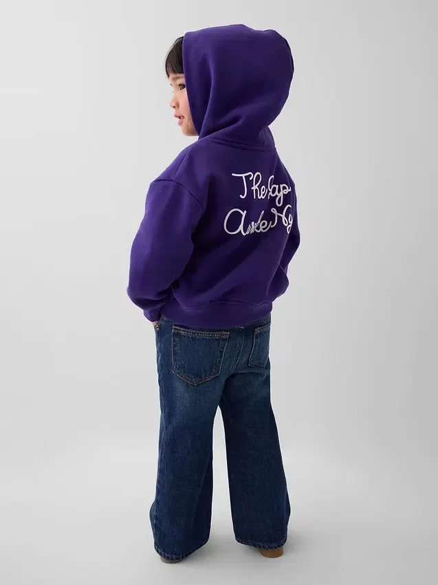 GAP × Awake Ny Vintagesoft-hoodie met logo voor peuters