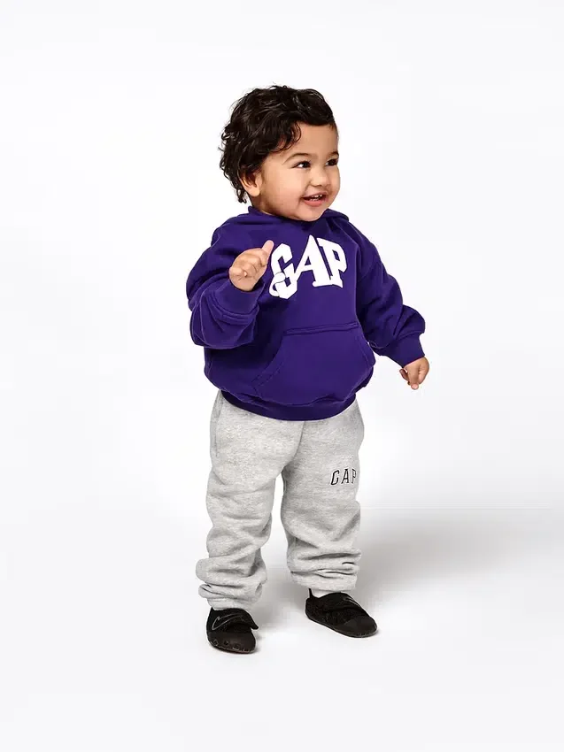 GAP × Awake Ny Vintagesoft-hoodie met logo voor peuters