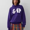 Gap × Awake Ny zware oversized hoodie met logo