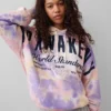 Gap × Awake Ny zware oversized hoodie met logo