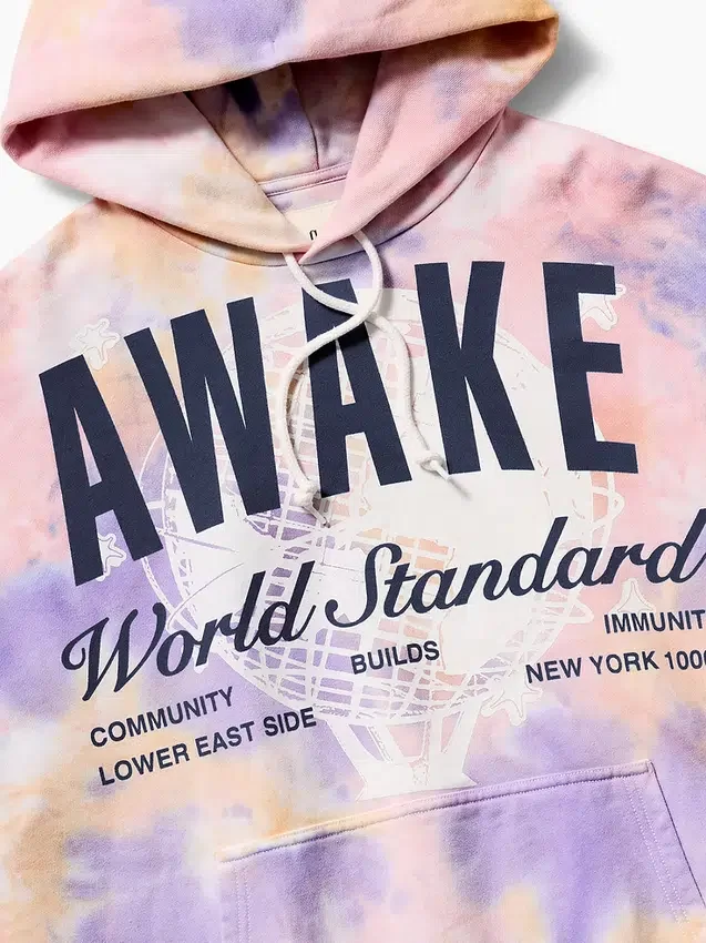 Gap × Awake Ny zware oversized hoodie met logo