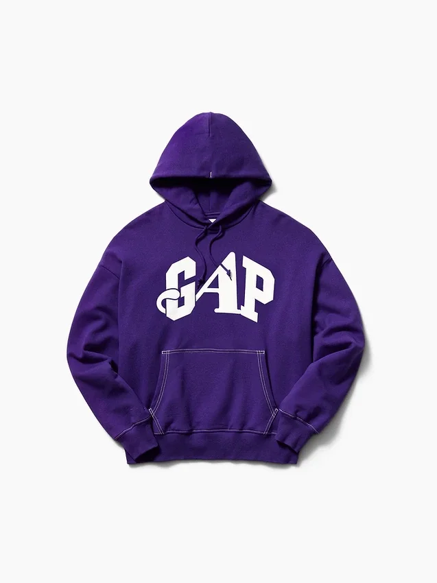 Gap × Awake Ny zware oversized hoodie met logo