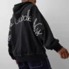 Gap × Awake Ny zware oversized hoodie met rits en logo
