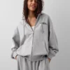 Gap × Awake Ny zware oversized hoodie met rits en logo