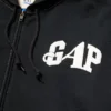 Gap × Awake Ny zware oversized hoodie met rits en logo