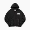 Gap × Awake Ny zware oversized hoodie met rits en logo