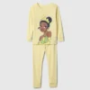 GAP × Disney Baby biologische pyjamaset van geborsteld katoen met prinsessenthema