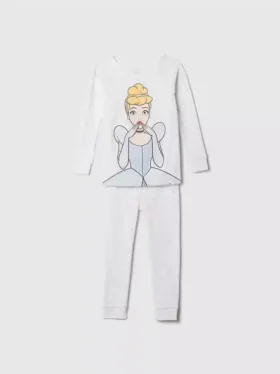 GAP × Disney Baby biologische pyjamaset van geborsteld katoen met prinsessenthema