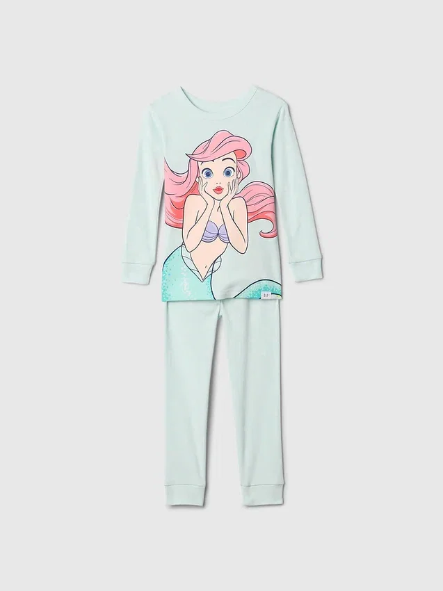 GAP × Disney Baby biologische pyjamaset van geborsteld katoen met prinsessenthema