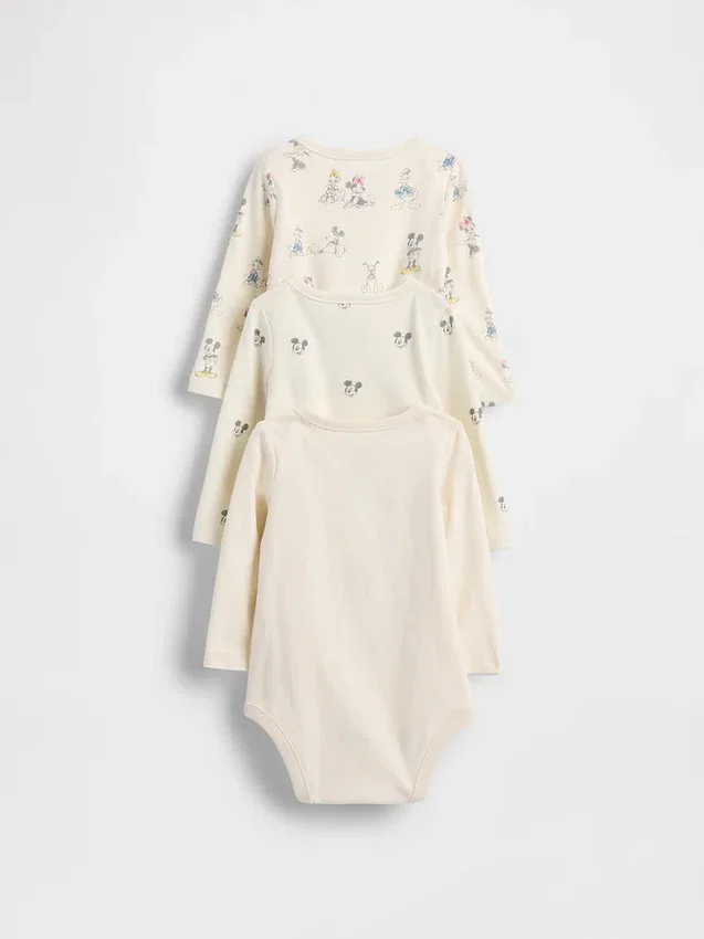 GAP × Disney Baby Body's van biologisch katoen (3-pack)