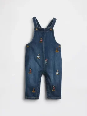 GAP × Disney Baby denim overall