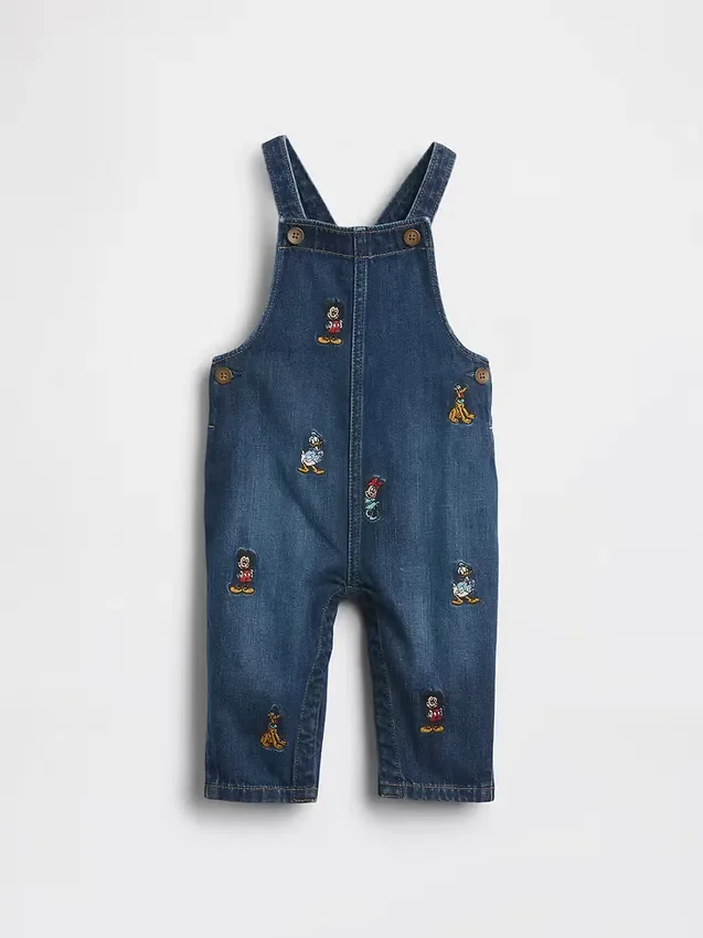 GAP × Disney Baby denim overall