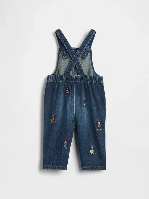 GAP × Disney Baby denim overall