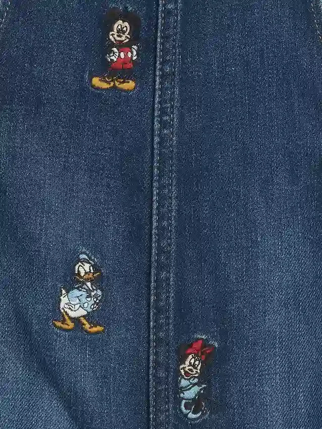GAP × Disney Baby denim overall