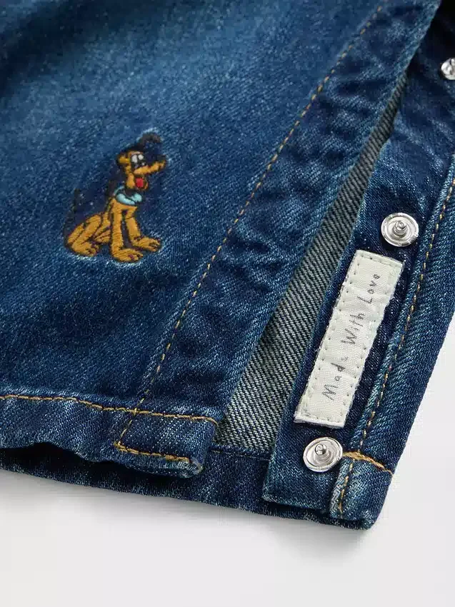 GAP × Disney Baby denim overall