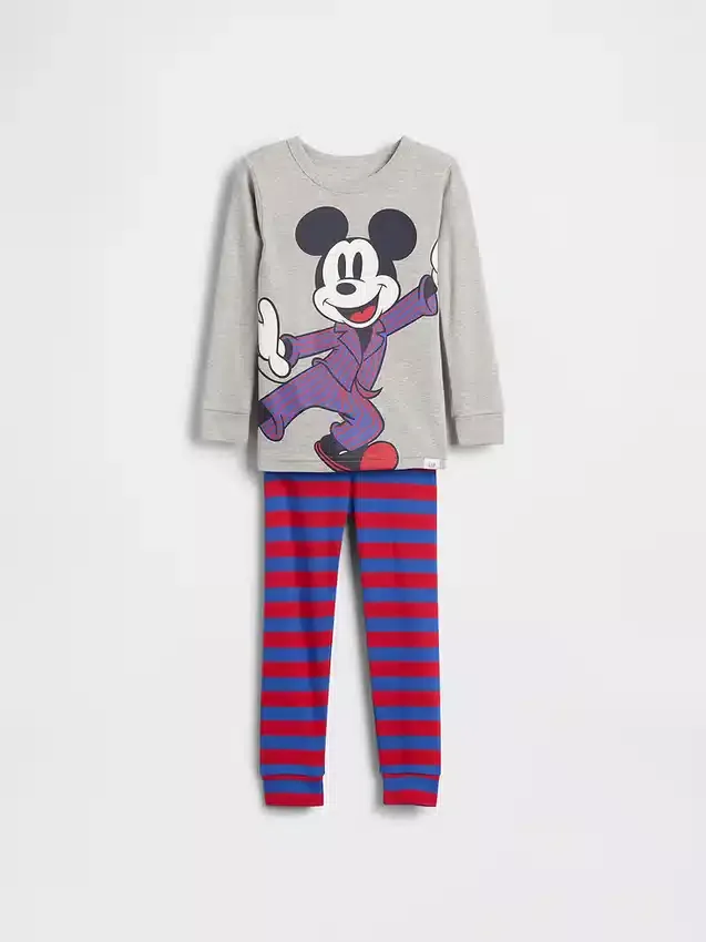 GAP × Disney Baby & Peuter biologische pyjamaset van geborsteld katoen