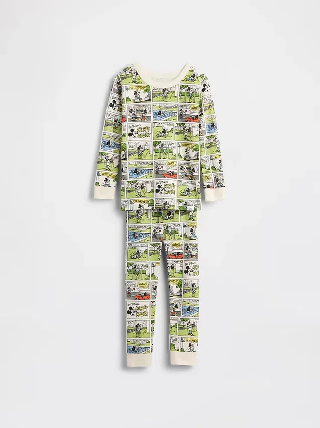 GAP × Disney Baby & Peuter biologische pyjamaset van geborsteld katoen