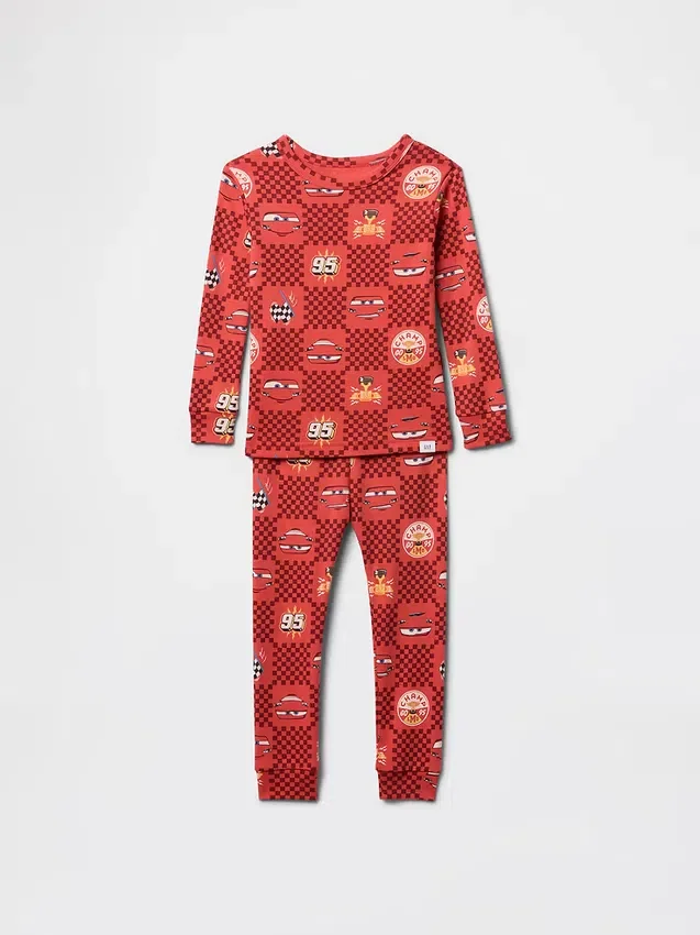 GAP × Disney Baby & Peuter Cars pyjamaset van biologisch geborsteld katoen