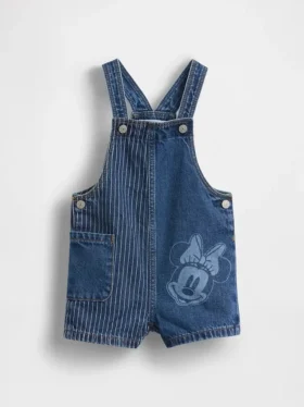 GAP × Disney Baby & Peuter denim shortalls