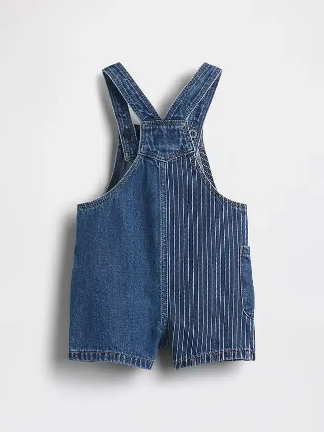 GAP × Disney Baby & Peuter denim shortalls