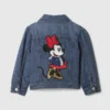 Gap × Disney Baby & Peuter Minnie Mouse Icon-spijkerjasje