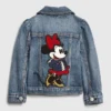Gap × Disney Baby & Peuter Minnie Mouse Icon-spijkerjasje