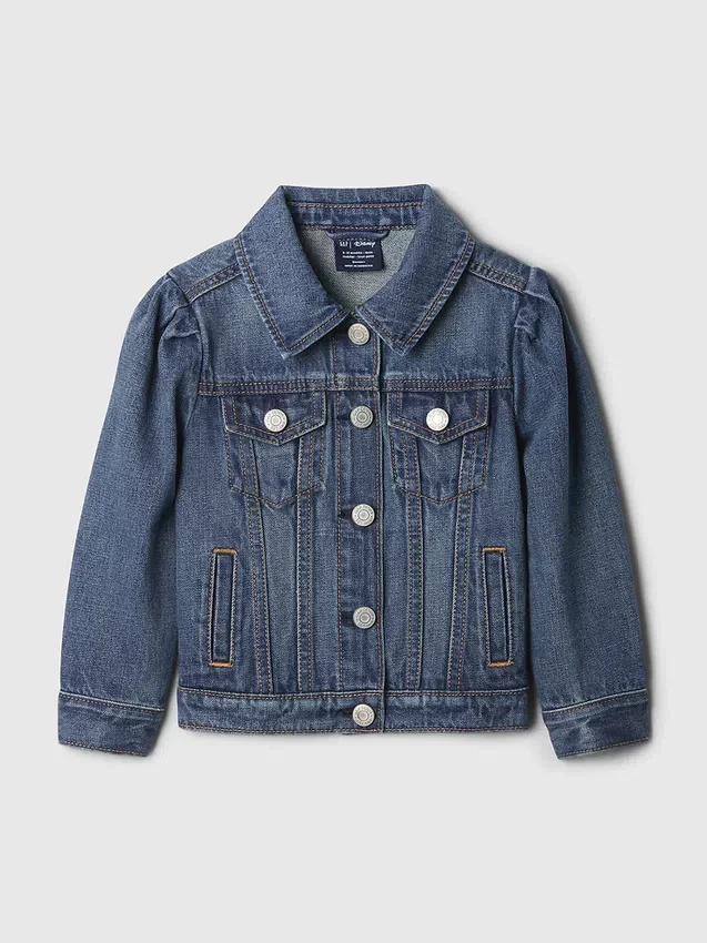 Gap × Disney Baby & Peuter Minnie Mouse Icon-spijkerjasje