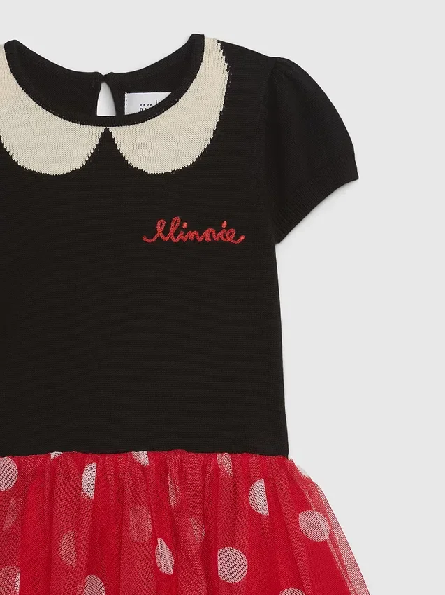 Gap × Disney Baby & Peuter Minnie Mouse-tulejurk