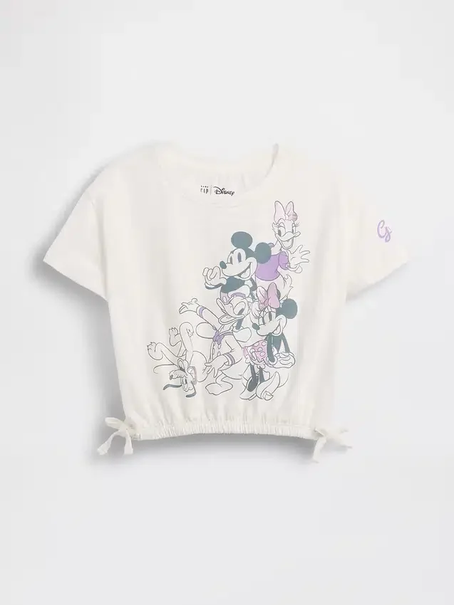 Gap × Disney Baby & Peuter Organic Cotton Bow Graphic T-Shirt