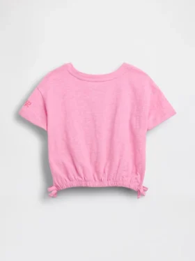 Gap × Disney Baby & Peuter Organic Cotton Bow Graphic T-Shirt
