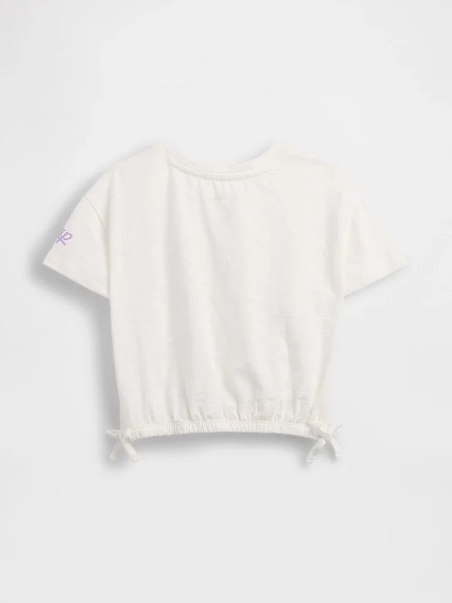 Gap × Disney Baby & Peuter Organic Cotton Bow Graphic T-Shirt