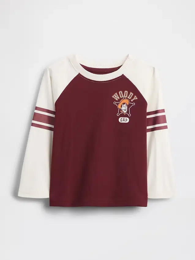 Gap × Disney Baby & Peuter Raglan Jersey T-shirt