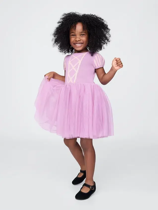 GAP × Disney Baby & Peuter Rapunzel-tulejurk