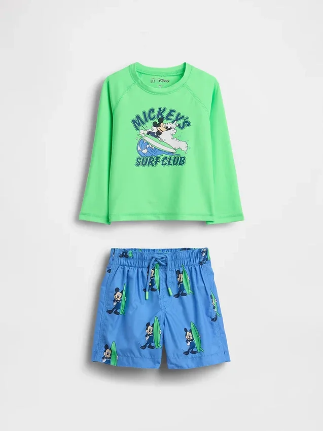 GAP × Disney Baby & Peuter Rashguard-zwemset