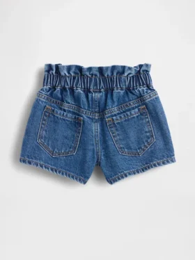 GAP × Disney Baby & Peuter Stride denimkorte broek